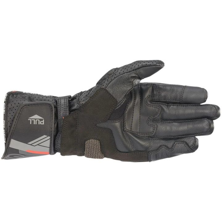 Mc-handskar Läder Sp-8 V3 Svart/grå/vit ALPINESTARS Medium – bild 2