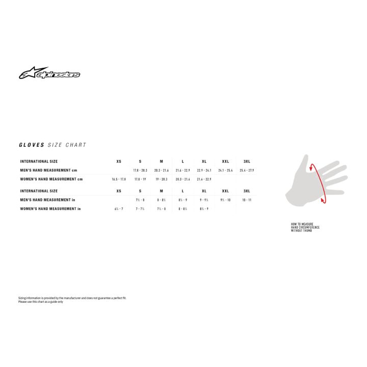 Mc-handskar Läder Sp-8 V3 Svart/vit/röd Fluorescerande ALPINESTARS XXXL – bild 2