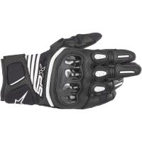 Mc-handskar Läder/textil Spx Air Carbon V2 Svart ALPINESTARS