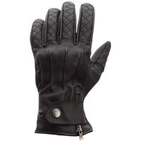 MC-Handskar Matlock CE Läder/Textil Svart RST