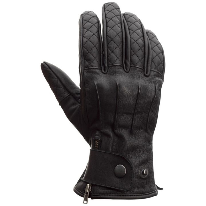 MC-Handskar Matlock CE Läder/Textil Svart RST XS – bild 2