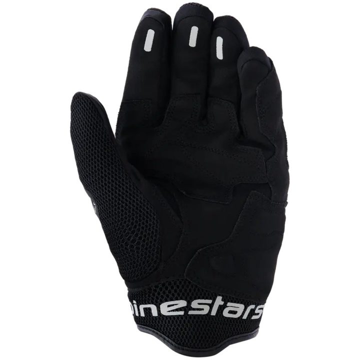 MC-Handskar Mogress Airflow Svart/Mörkröd ALPINESTARS Small – bild 2