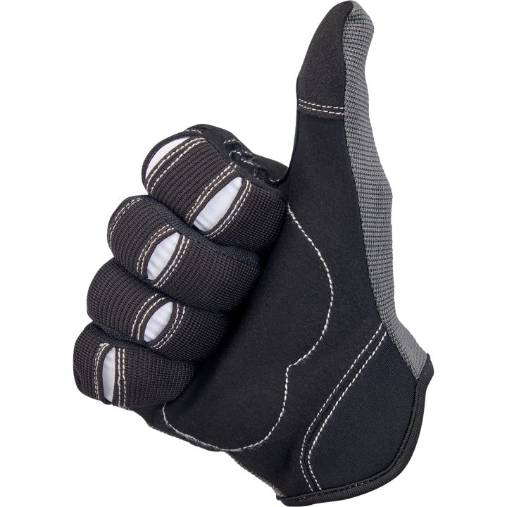 Mc-handskar Moto Svart/grå BILTWELL Handskar – bild 8