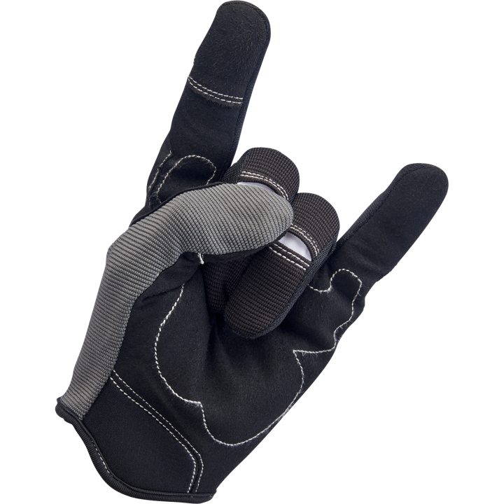 Mc-handskar Moto Svart/grå BILTWELL Handskar – bild 4