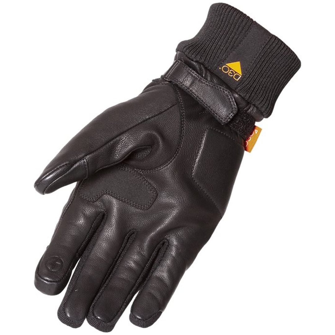 Mc-handskar Nelson Hydro Skinn Svart Merlin XXL – bild 2