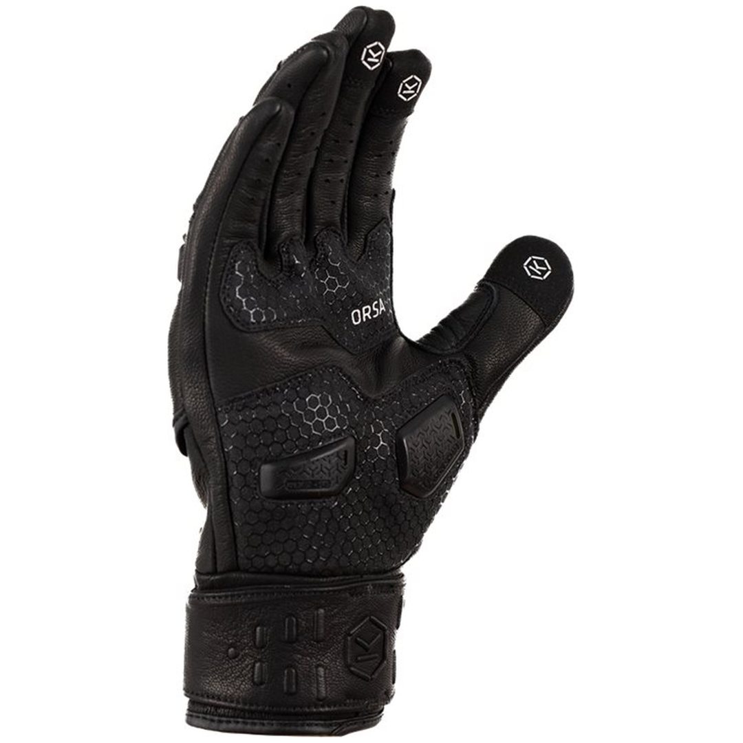 Mc-handskar Orsa Leather Mk3 Svart Knox 3XL – bild 2