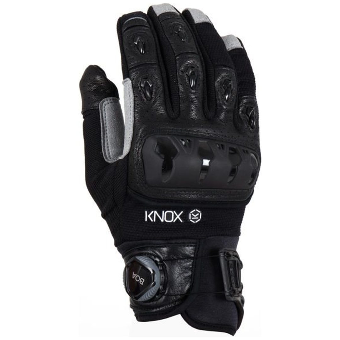 MC-Handskar ORSA Svart Knox Large