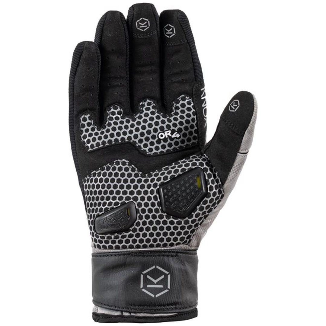 MC-Handskar Orsa Textile Grå Knox XS – bild 3