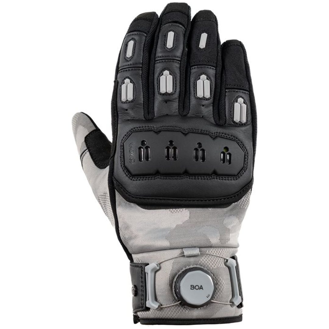 MC-Handskar Orsa Textile Grå Knox XS