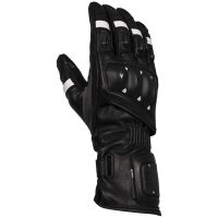 Mc-handskar Oulton Mk2 Skinn Svart/vit Knox