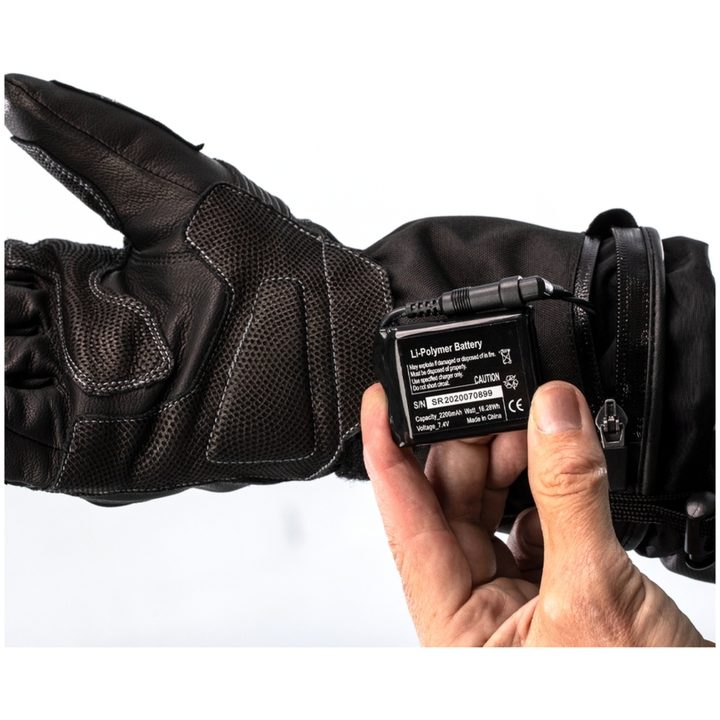 MC-Handskar Paragon 6 Heated/Waterproof CE Läder Svart RST L – bild 8