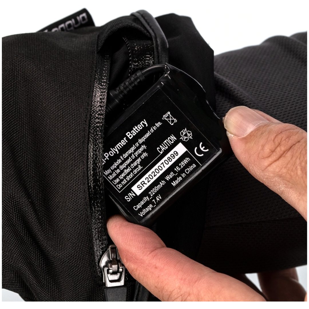 MC-Handskar Paragon 6 Heated/Waterproof CE Läder Svart RST L – bild 5