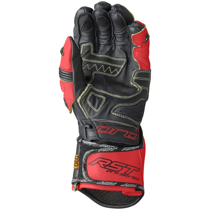 MC-Handskar Pro Series GP D3O Svart Neongul RST 8 – bild 3