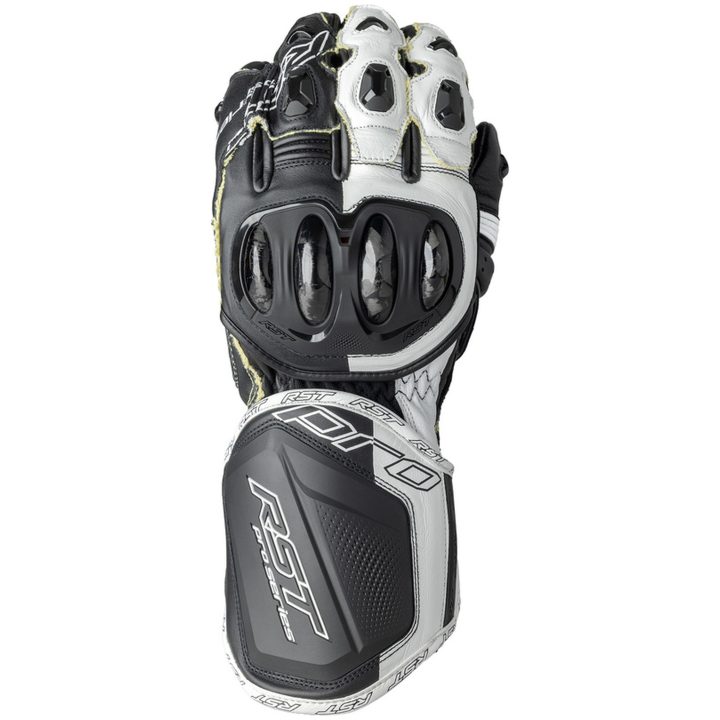 MC-Handskar Pro Series GP D3O Svart Vit RST 7 – bild 2