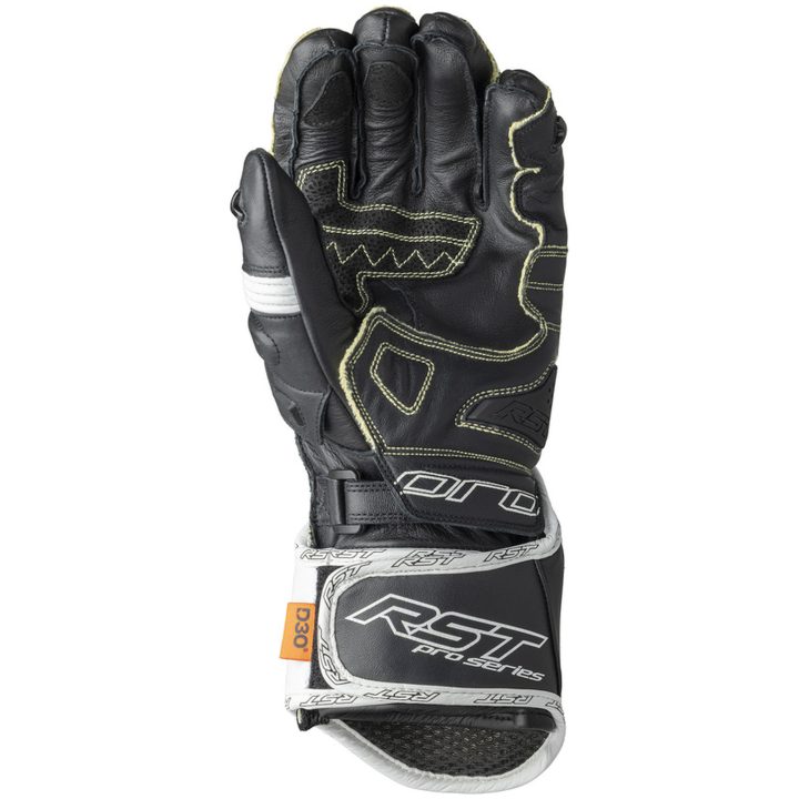 MC-Handskar Pro Series GP D3O Svart Vit RST 7 – bild 3