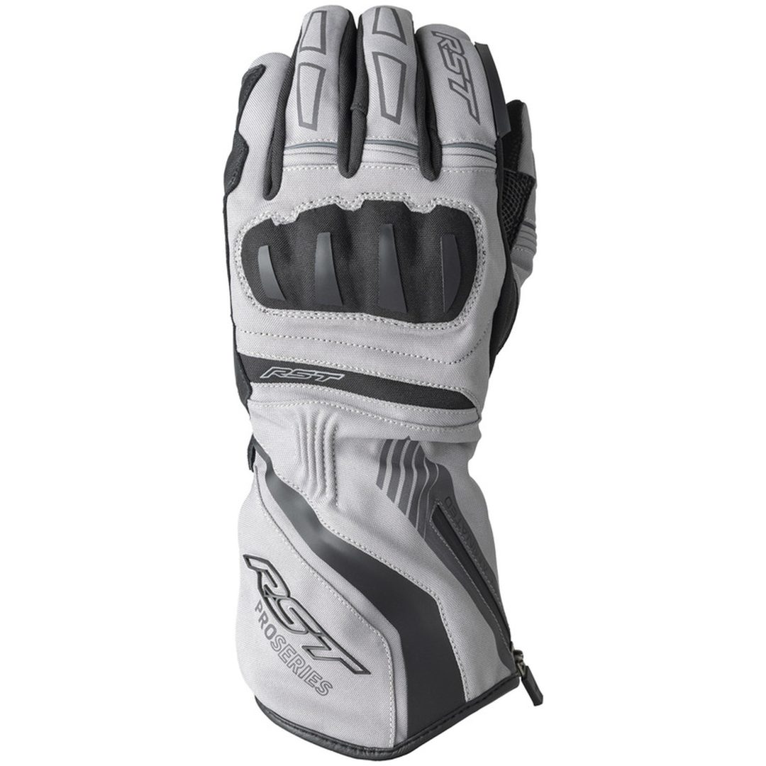 MC-Handskar Pro Series Vega Läder Svart Silver RST 8 – bild 2