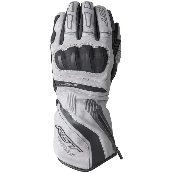 MC-Handskar Pro Series Vega Läder Svart Silver RST 8 – bild 2