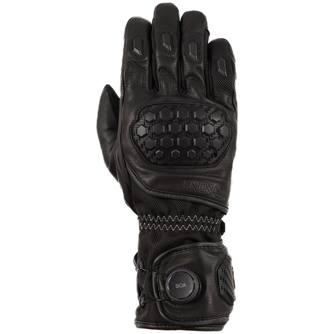 MC-Handskar RECON Svart Knox Large