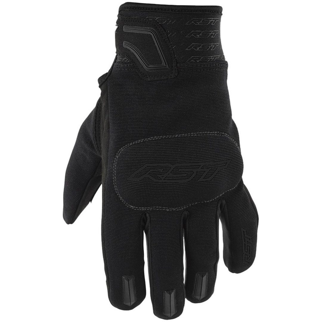 Mc-handskar Rider Textil Matt Svart RST 8