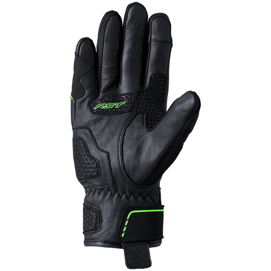 MC-Handskar S-1 Mesh CE Neon Grön RST L – bild 2