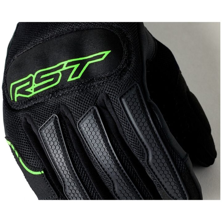 MC-Handskar S-1 Mesh CE Neon Grön RST L – bild 3