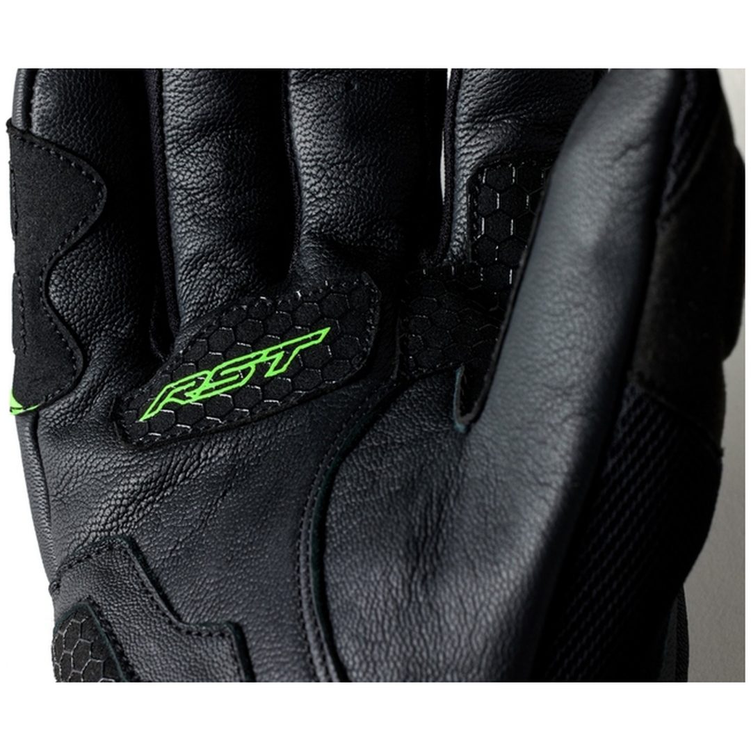 MC-Handskar S-1 Mesh CE Neon Grön RST L – bild 4