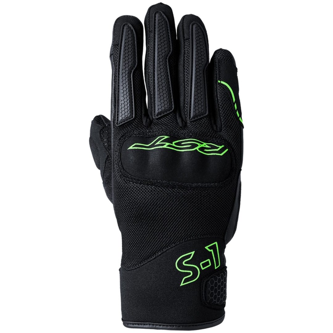MC-Handskar S-1 Mesh CE Neon Grön RST L