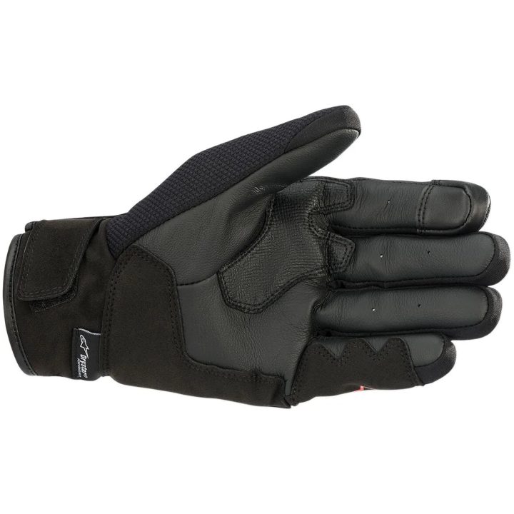 MC-Handskar S Max Drystar Fluorescerande Svart/Röd Alpinestars Small – bild 2