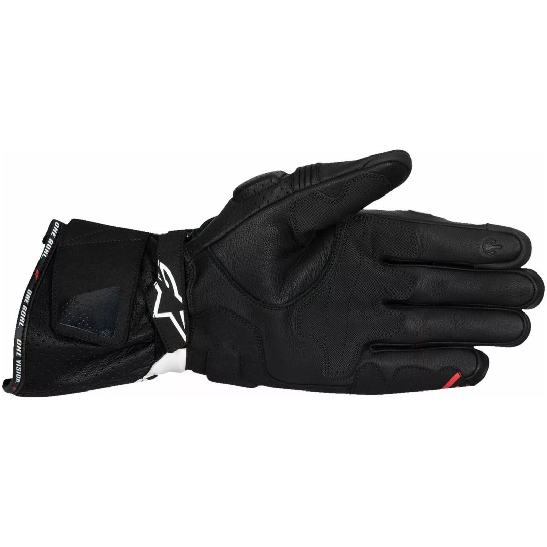 MC-Handskar SP-3 Läder Röd ALPINESTARS Small – bild 2