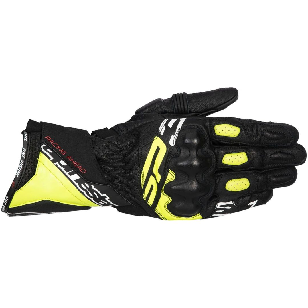 MC-Handskar SP-3 Läder Svart ALPINESTARS L