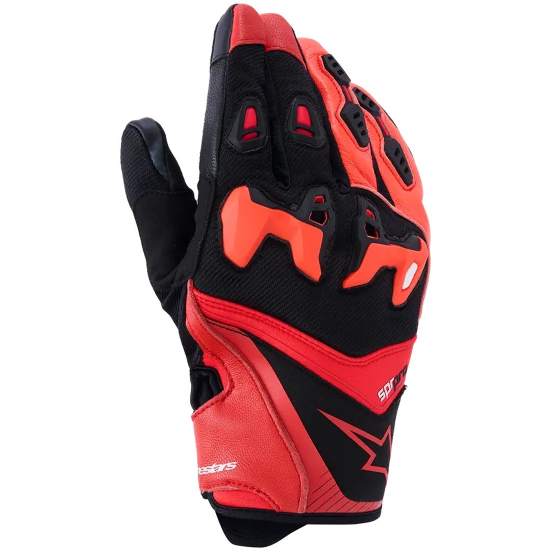 MC-Handskar SP-R Pro Svart Röd ALPINESTARS (ROAD)