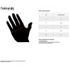 MC-Handskar Stealth Flame Kort Svart THRASHIN SUPPLY CO. XXL – miniatyr 2