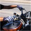 MC-Handskar Stealth Flame Svart Grå THRASHIN SUPPLY CO. – miniatyr 2