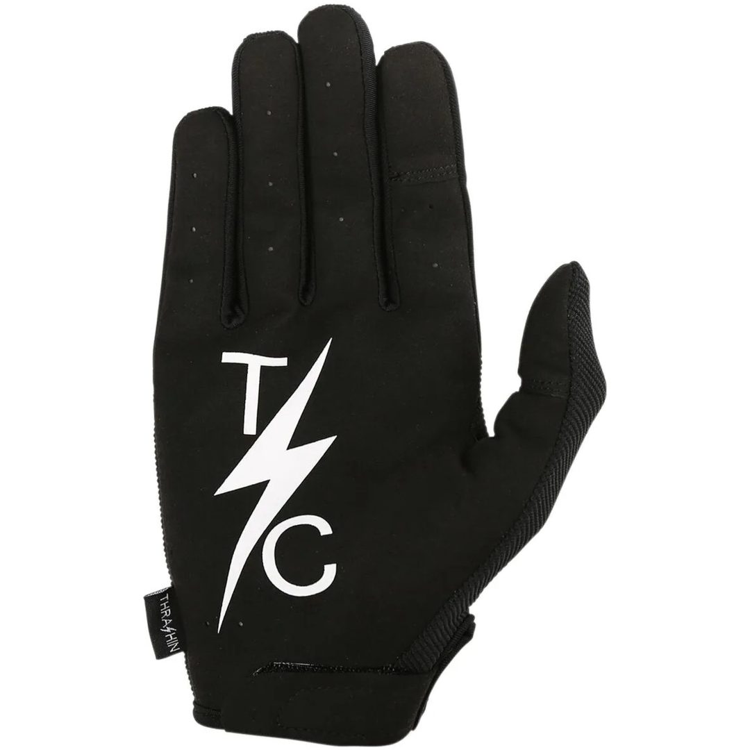 MC-Handskar Stealth Kort Svart THRASHIN SUPPLY CO. XS