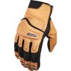 Mc-Handskar Superduty3 Kort CE Svart/Brun ICON Small – miniatyr 5