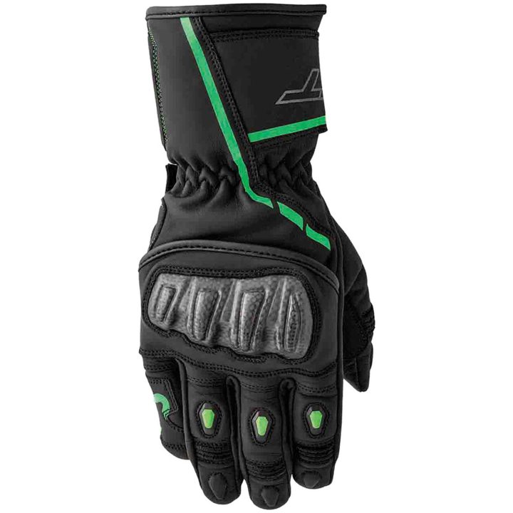 MC-Handskar Svart Neongul RST XL – bild 2