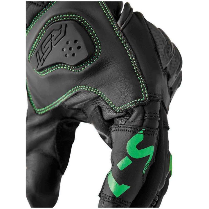 MC-Handskar Svart Neongul RST XL – bild 9