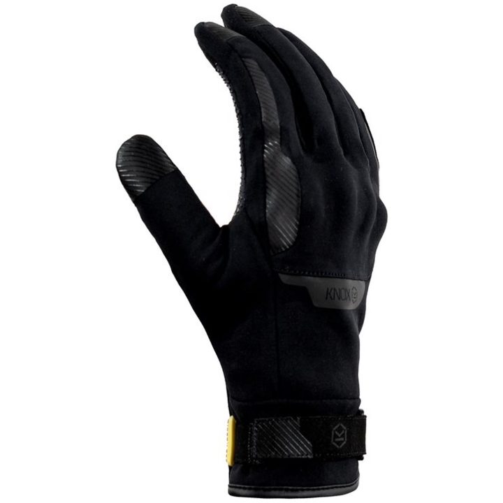 MC-Handskar TECHSTYLE Svart/Grå Knox Small – bild 2