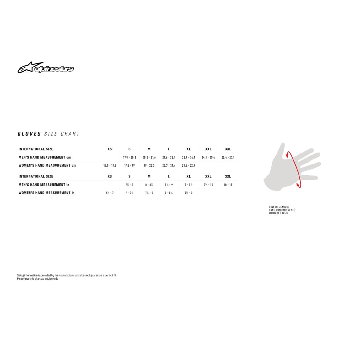Mc-handskar Textil Morph Sport Svart ALPINESTARS Small – bild 2
