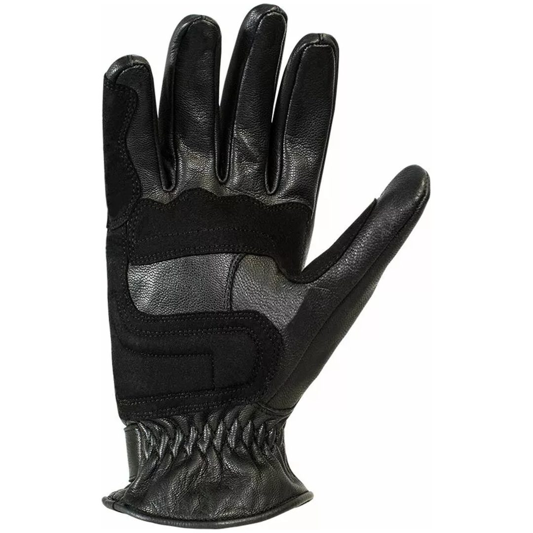 MC-Handskar Tracker Svart Läder JOHN DOE Small – bild 2