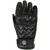 MC-Handskar Tracker Svart Läder JOHN DOE