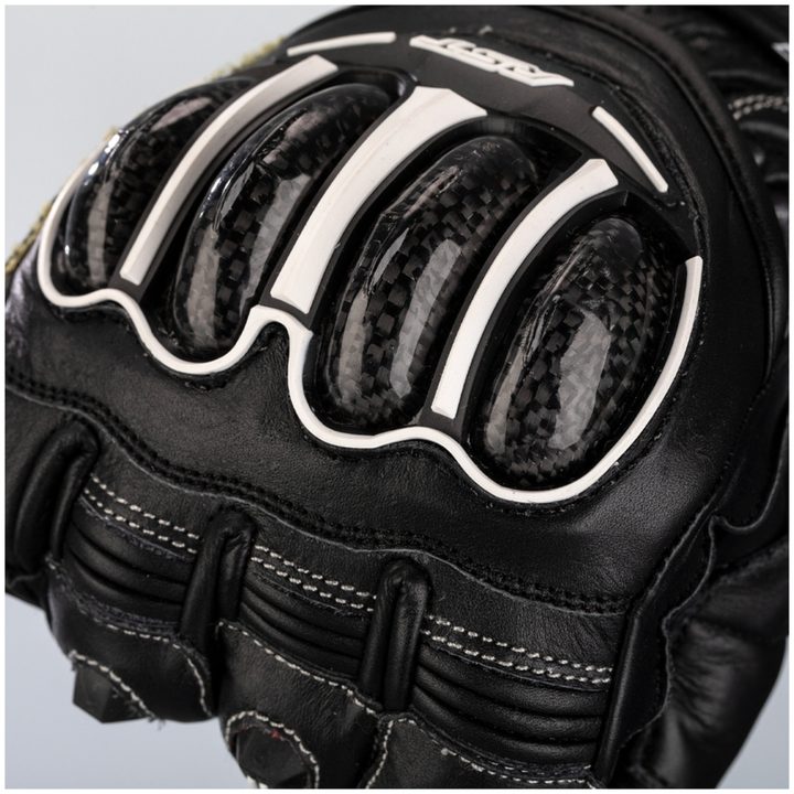 MC-Handskar Tractech EVO 4 CE Läder Svart RST XS – bild 4