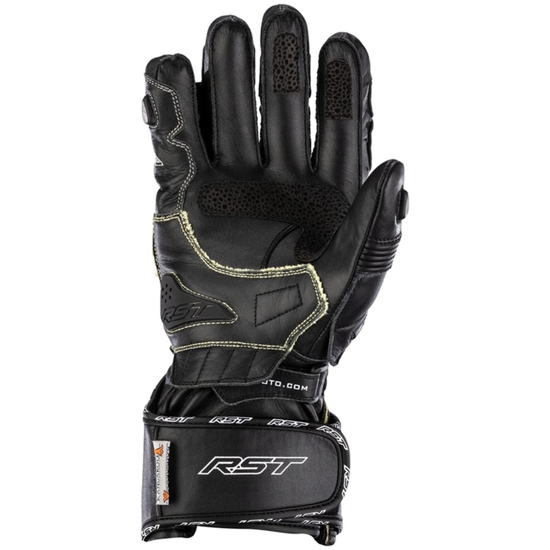 MC-Handskar Tractech EVO 4 CE Läder Svart RST XS – bild 2