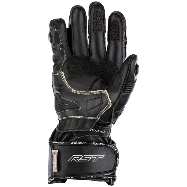 MC-Handskar Tractech EVO 4 CE Läder Svart RST XS – bild 2
