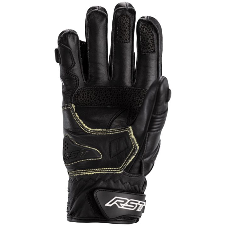 MC-Handskar Tractech EVO 4 Kort CE Läder Svart RST XL – bild 5