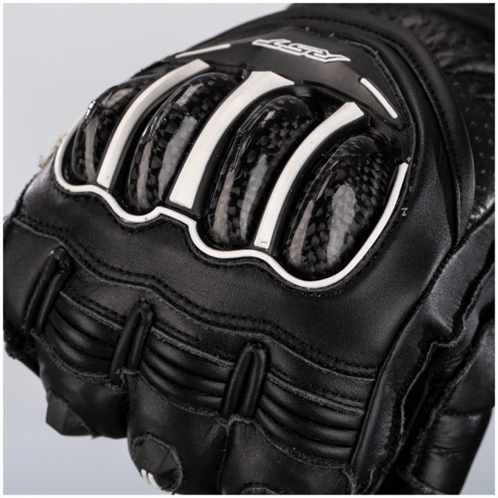 MC-Handskar Tractech EVO 4 Kort CE Läder Svart RST XL – bild 3
