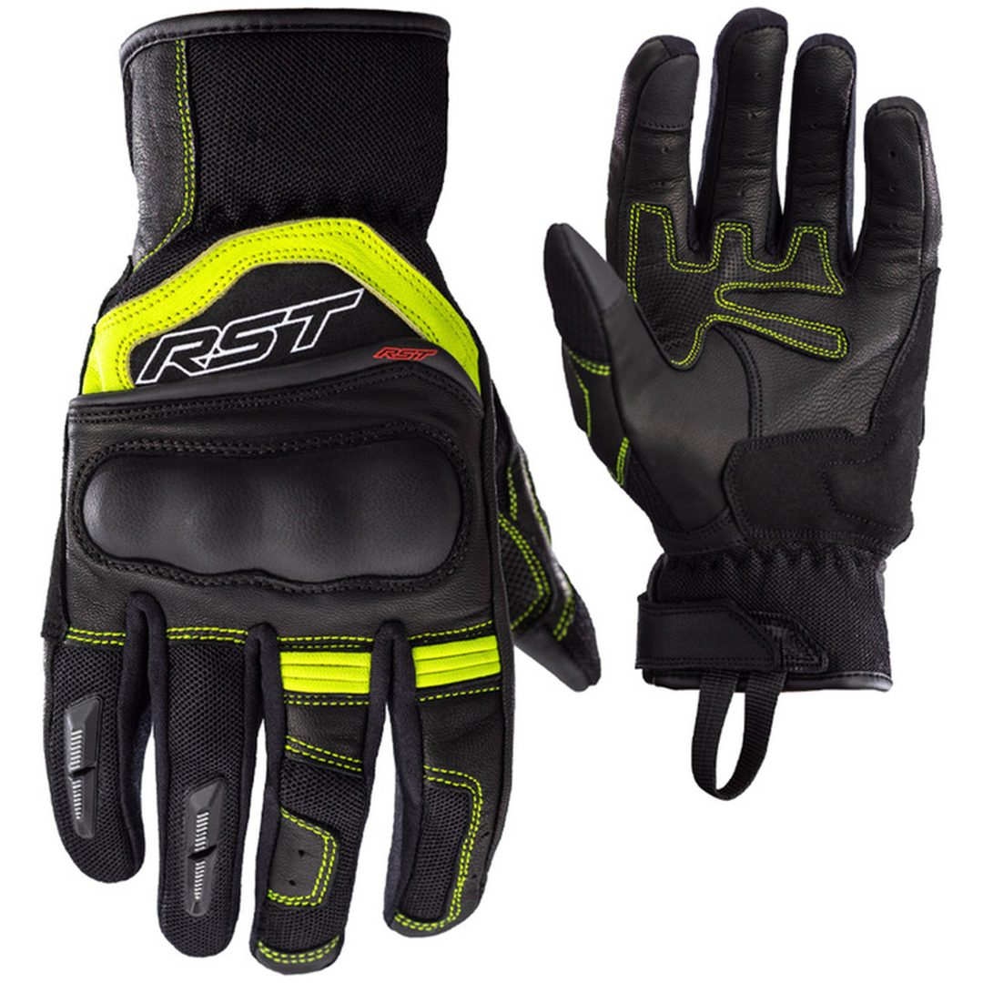 MC-Handskar Urban Air 3 CE Svart/Neongul RST s – bild 4
