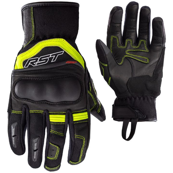 MC-Handskar Urban Air 3 CE Svart/Neongul RST s – bild 4