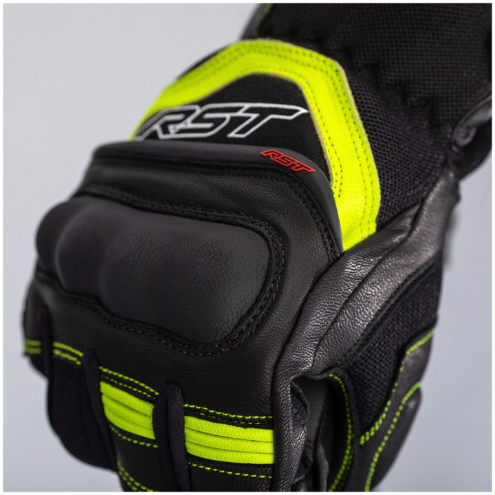 MC-Handskar Urban Air 3 CE Svart/Neongul RST s – bild 3