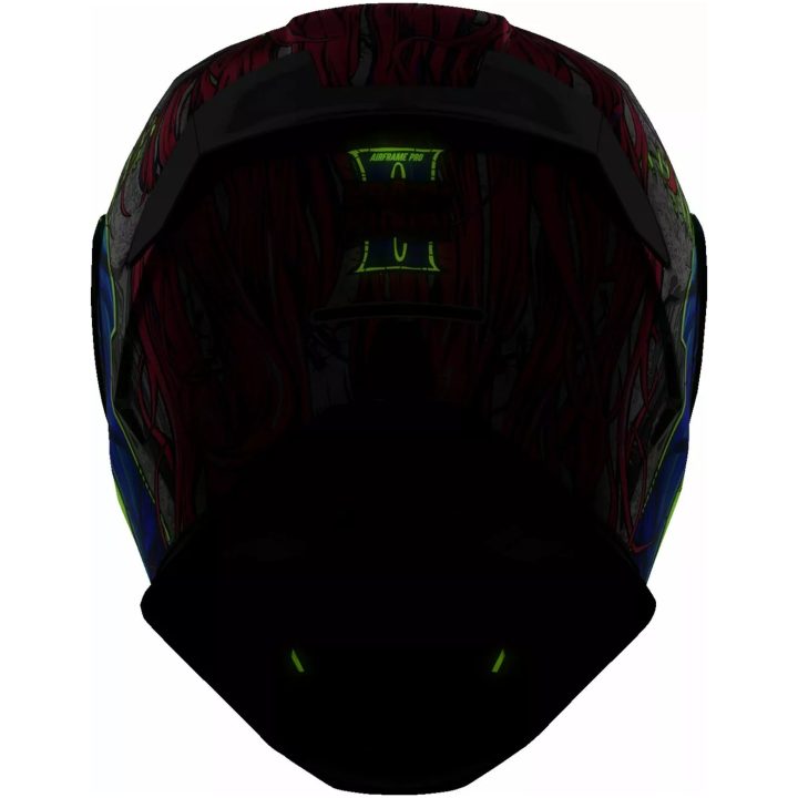MC-Hjälm Airframe Pro Krazy Klown 2 Lila ICON L – bild 16